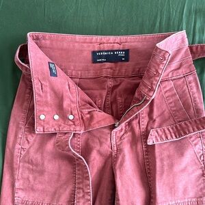 Veronica beard jeans 24 logan slim straight extra high rise